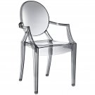 Cleo Arm Chair Smoke (Set of 4)