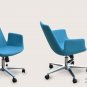 Eiffel Arm Office Chair in Camira Wool