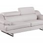U8141-GR Bonded Leather Sofa