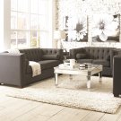 Cairns 3pc Charcoal Living Room Sofa Set