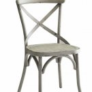 Set of 4 Green Bistro Metal Side Chair