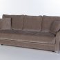 Padova Convertible Sofa Bed in Jennefer Vizon