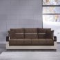 Bennett Best Brown Convertible Sofa Bed