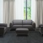 King Leather Sofa, Loveseat and Chair