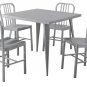 Thomas Industrial Style 5pc Dining Set