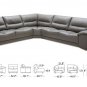 Cagliari Premium Leather Sectional