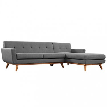 Larisa Sectional Sofa Gray