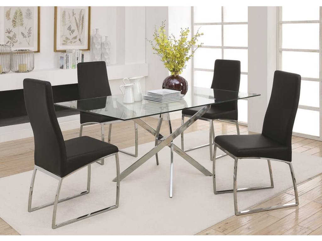 Natalia Modern 5pc Dining Set