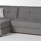 Vision Diego Grey Sectional Sofa Bed