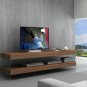 Elm Large TV Base in Walnut