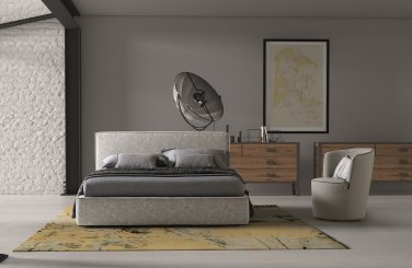 Ipanema King Size Storage Bed by J&M