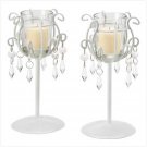 Crystal Drop Votive Stands