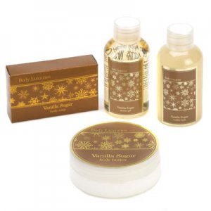 Vanilla Sugar Mini Bath Set