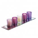 Spring Violets Votive Centerpiece