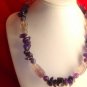 Gorgeous Amethyst Strand Necklace All natural.