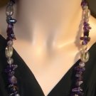 Lavender Amethyst  1strand 17" necklaces