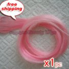 High Quality Clip In Silky Straight 23" Hair Extensions for one pc-- Pink~available now~