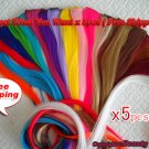 **BeautyWigs**High Quality Clip In Silky Straight 23" Hair Extensions for 5 pcs~available now~