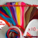 **BeautyWigs**High Quality Clip In Silky Straight 23" Hair Extensions for 10 pcs~available now~