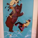 Rance Hood Comanche American Artist Painting Bear Hunt ...10005