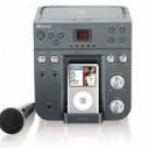 memorex miks 2210 portable karaoke system w/ ipod dock