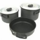 Ridge hard anodized cookset