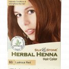 Silk & Stone Herbal Henna Hair Color #66: Lustrous Red