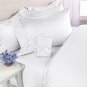 1000TC QUEEN DUVET SET SOLID WHITE 100%EGYPTIAN COTTON