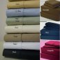 Cal King Size Deep Pocket Blue Fitted Sheet 600TC 100% Egyptian Cotton