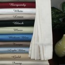Deep Pocket Twin Navy Blue Fitted Sheet 600TC 100% Egyptian Cotton