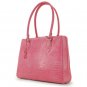 Pink Faux Crocodile Komen Milano Laptop Case & Tote Bag by Mobile Edge