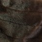 Brown FAUX Mink FUR BRIDAL WRAP SHAWL Capelet