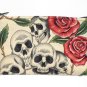 Day of the Dead wallet coin purse-Dia De Los Muertos w/zipper Big enough 4 Make-up