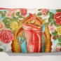 Mexican Virgin Mary Guadalupe wallet coin purse rockabilly- w/zipper Big enough 4 Make-up