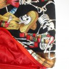 Day of the Dead wallet coin purse-Dia De Los Muertos w/zipper Big enough 4 Make-up