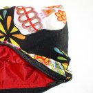 Day of the Dead wallet coin purse-Dia De Los Muertos w/zipper Big enough 4 Make-up