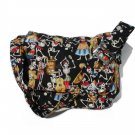 Festive Dia De Los Muertos Day of the Dead Large Messenger Purse