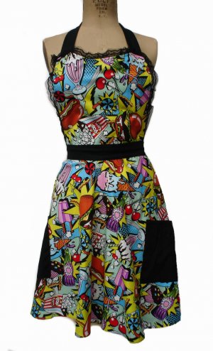 Sweet Midnight Snack Full Apron