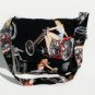 Biker Pin-Ups Large Messenger Purse w/adjustable handles