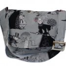 Ghastlies Witches Halloween Spooky Large Messenger Purse