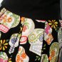 Sugar Skull Pleated Skirt