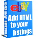 How to easy add HTML Tags to any eBay listing