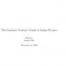The Graduate Student's Guide to Indian Recipes