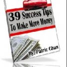 39 Success Tips To Make More Money for free