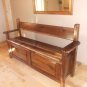 Wooden Handmade Blanket chest Bench