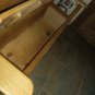 Heirloom: Handmade Oak wood blanket bench or foyer seat
