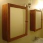 Handmade Wood medicine cabinet