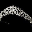 Wedding Elegant Silver Princess Rhinestone Sensation Bridal Tiara HP 8342