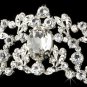 Wedding Elegant Silver Princess Rhinestone Sensation Bridal Tiara HP 8342
