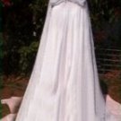 White Lined Panne Crushed Velvet Cloaks